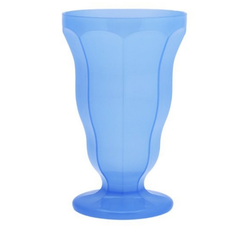 Mainstays 15-Ounce Plastic Color Changing Ice Cream Cup, Blue - 4 Pack of Cups